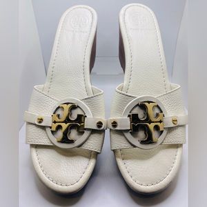 Tory Burch Platform Sandal White Size 8.5